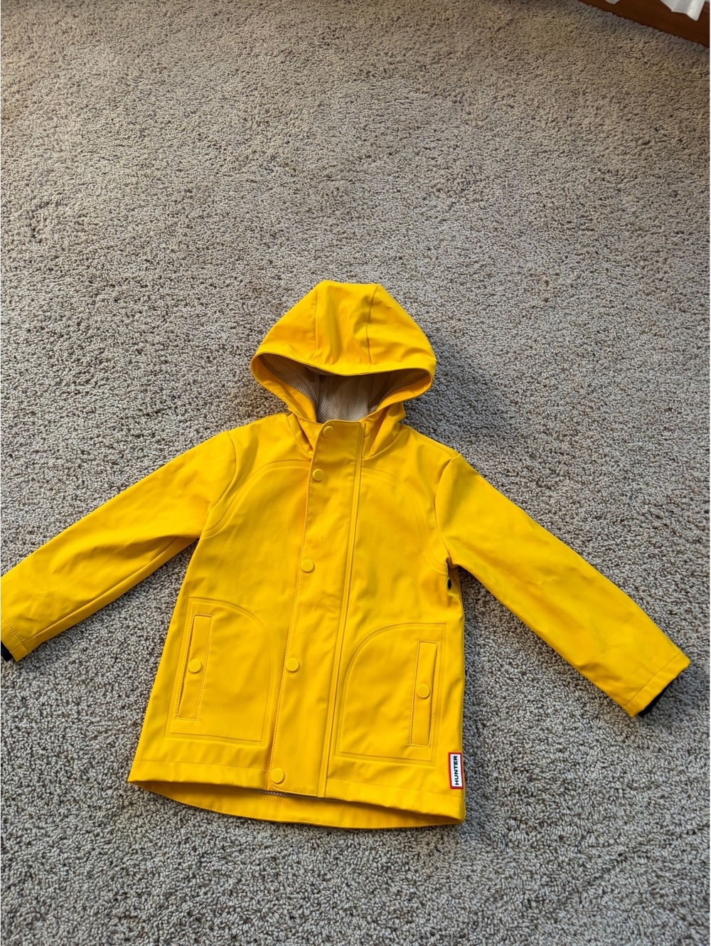 Authentic Hunter Original kids lightweight waterproof rain jacket size 3/4